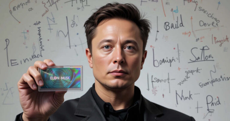 Ha Elon Musk digitális névjegykártyát használna, milyen lenne? #1