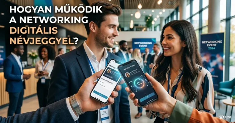 Hogyan működik networking digitális névjeggyel