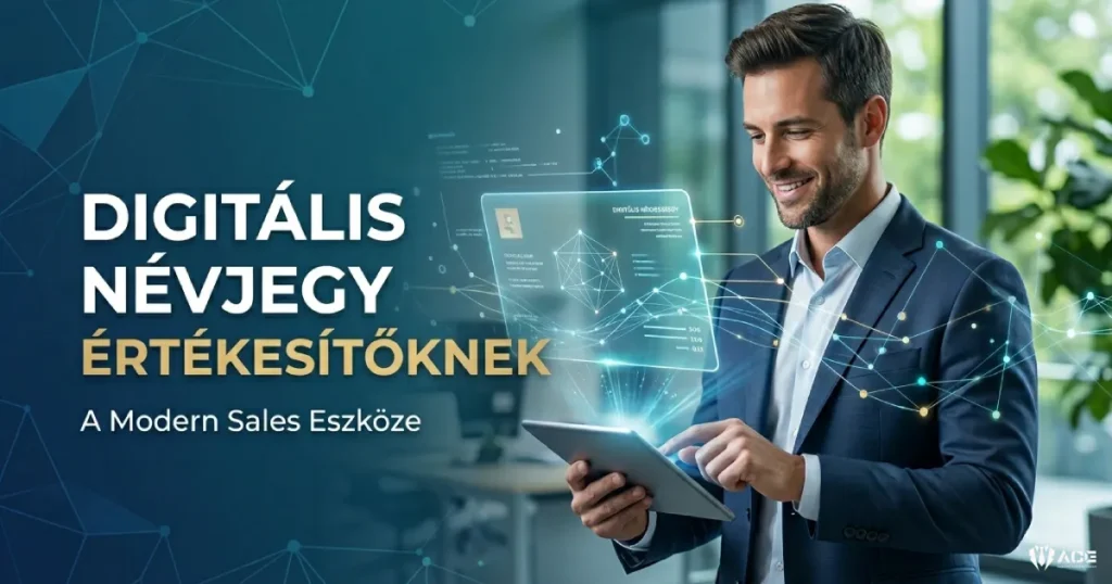 Digitális Névjegy értékesítőknek
