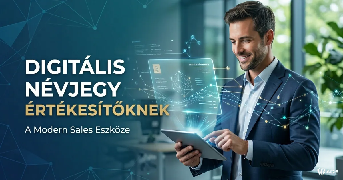 Digitális Névjegy értékesítőknek