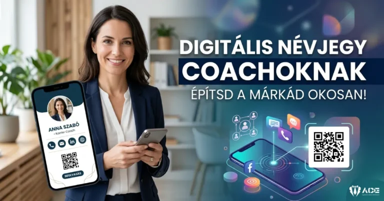Digitális névjegy coachoknak
