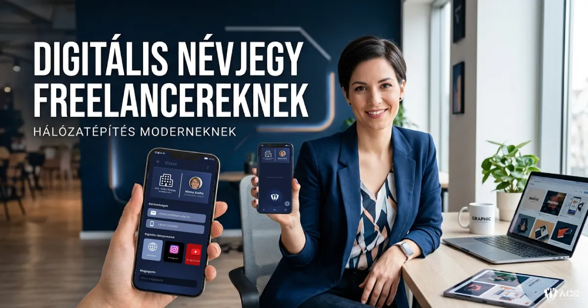 Digitális névjegy freelancereknek