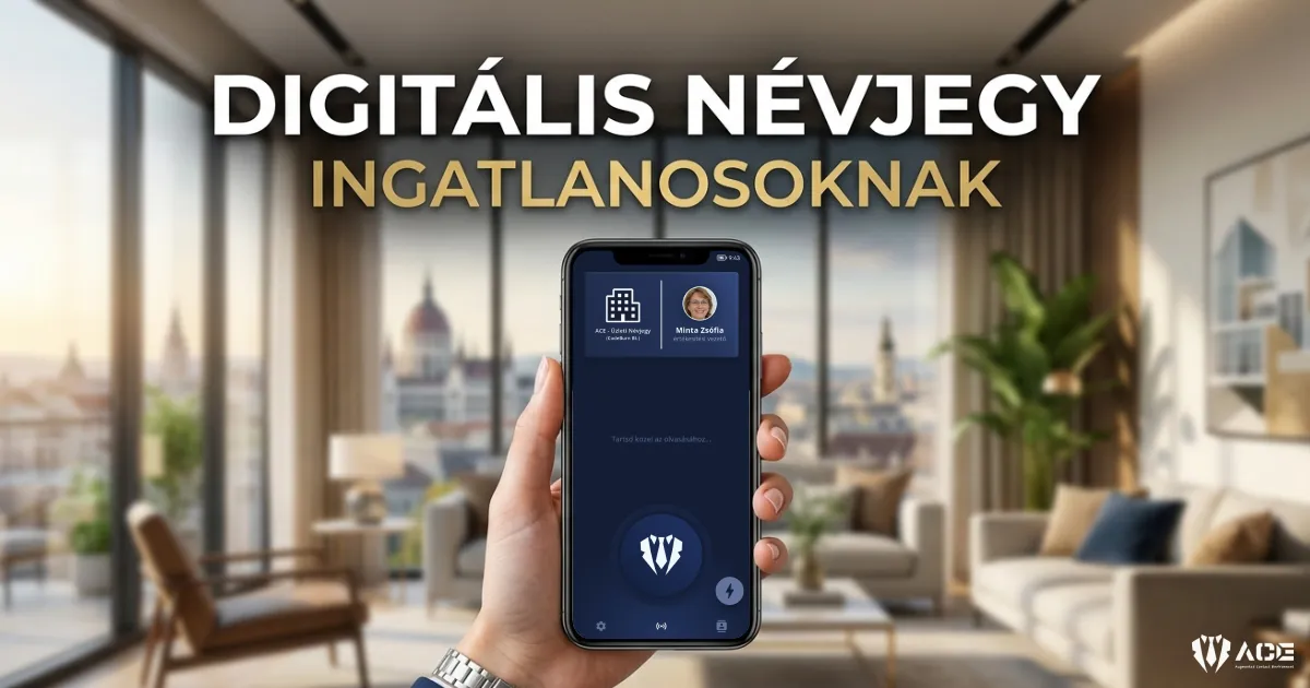 Digitális névjegy ingatlanosoknak