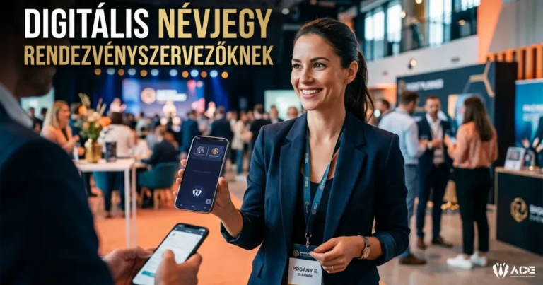 Digitális névjegy rendezvényszervezőknek