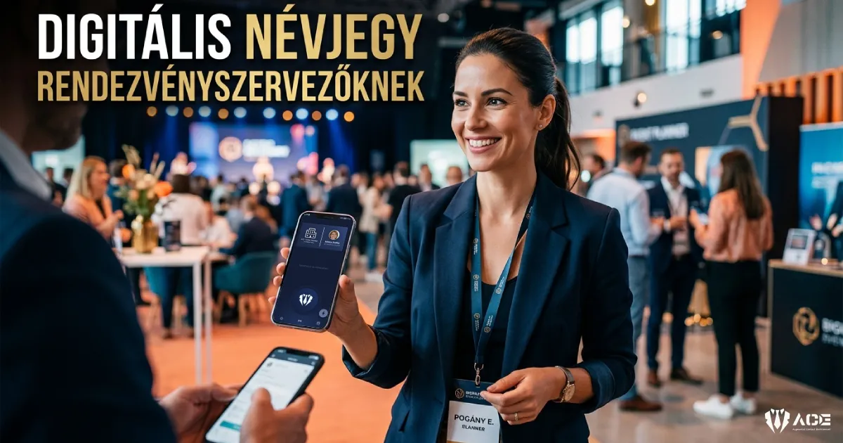 Digitális névjegy rendezvényszervezőknek