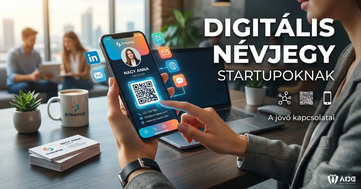 Digitális névjegy startupoknak